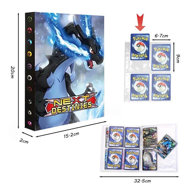 Libro de fundas de cartas Pokémon