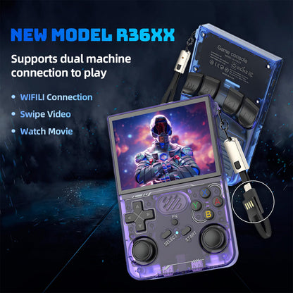 Original R36XX 2025 WiFi Game Console (20K+ Games)