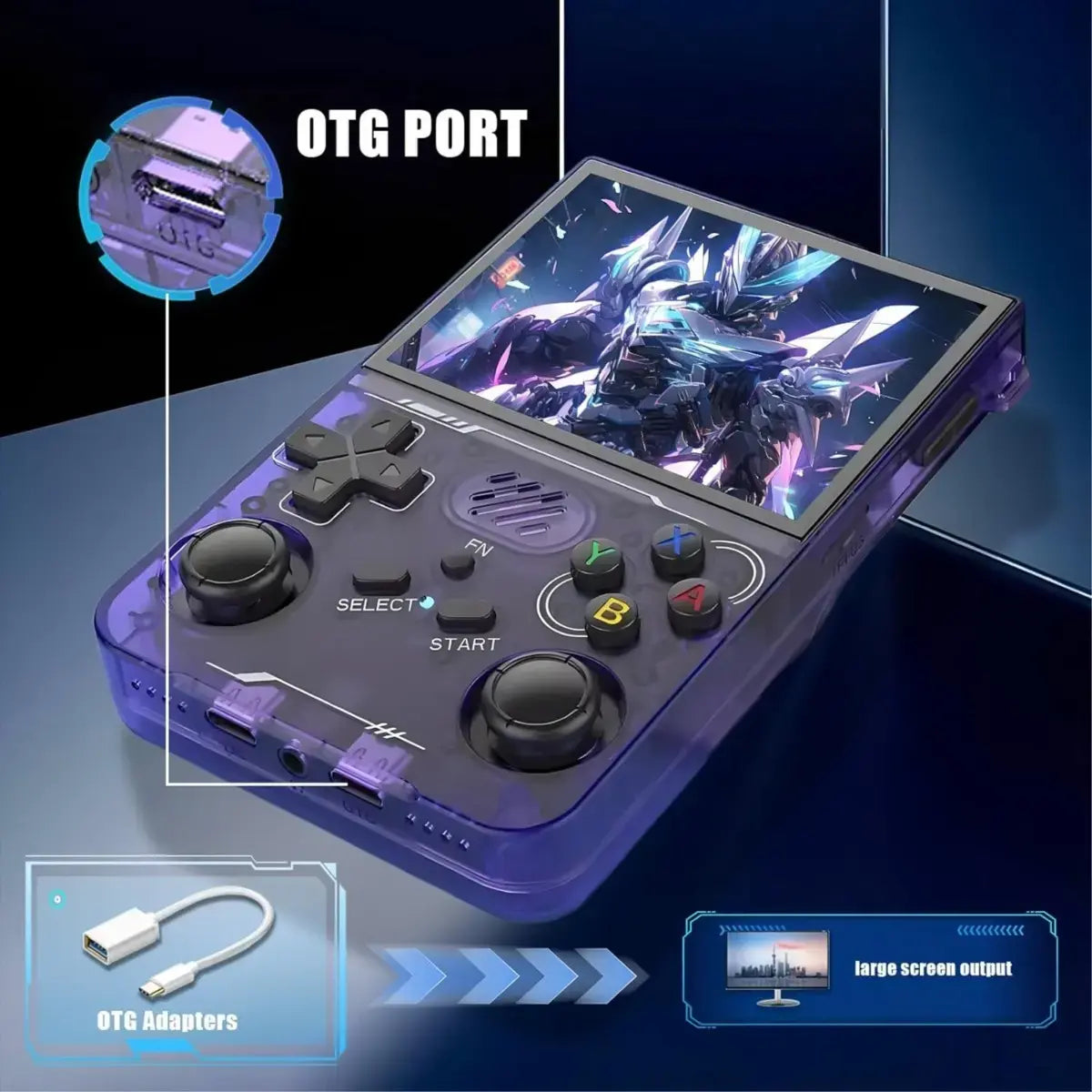 Original R36XX 2025 WiFi Game Console (20K+ Games)