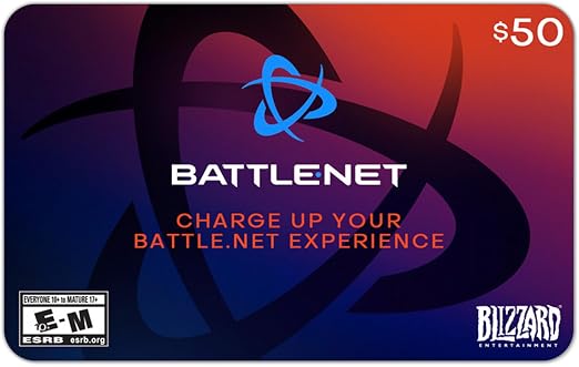 Blizzard Battlenet Gift Card