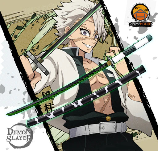 Demon Slayer Sanemi Metal Sword