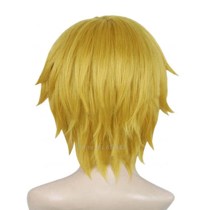 One Piece Sanji Cosplay Wig