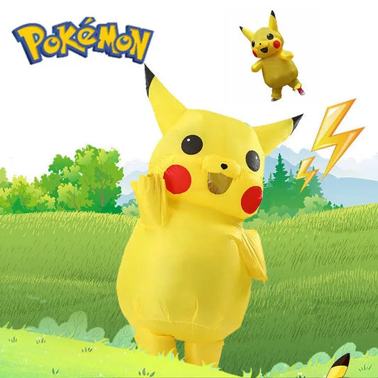 Pokémon Pikachu Adult Cosplay Party Costume / Mascot