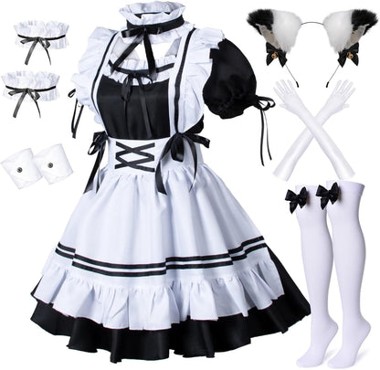 Anime Lolita Maid Cosplay (PRE-ORDER)