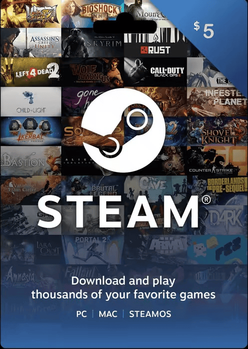 Steam Gift Card