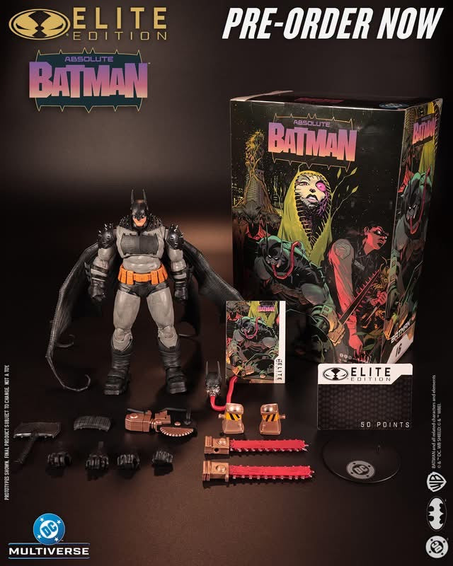 Batman (Absolute Batman) 7" Figure McFarlane Elite Edition (PRE-ORDER)