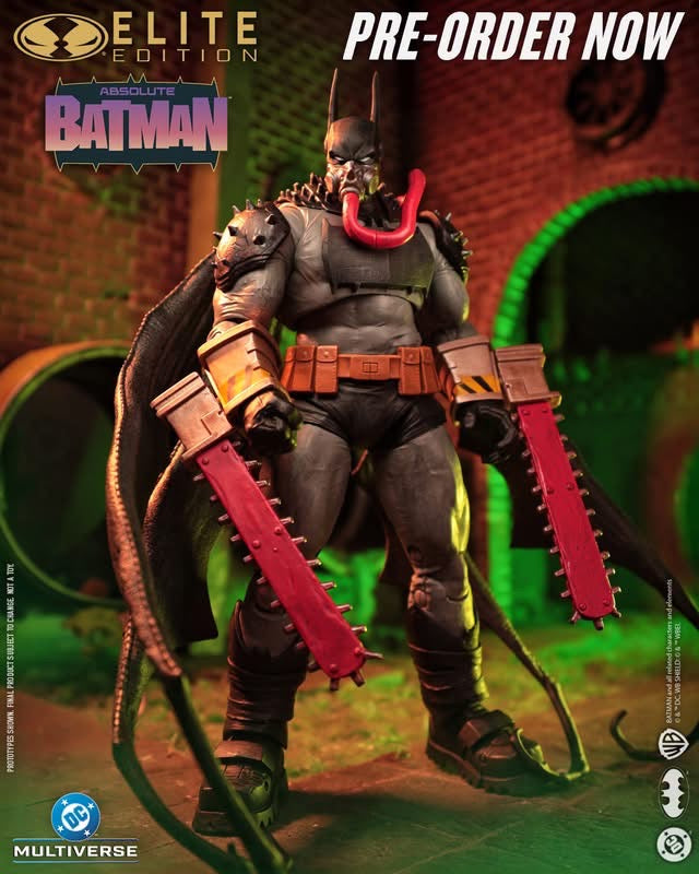 Batman (Absolute Batman) 7" Figure McFarlane Elite Edition (PRE-ORDER)