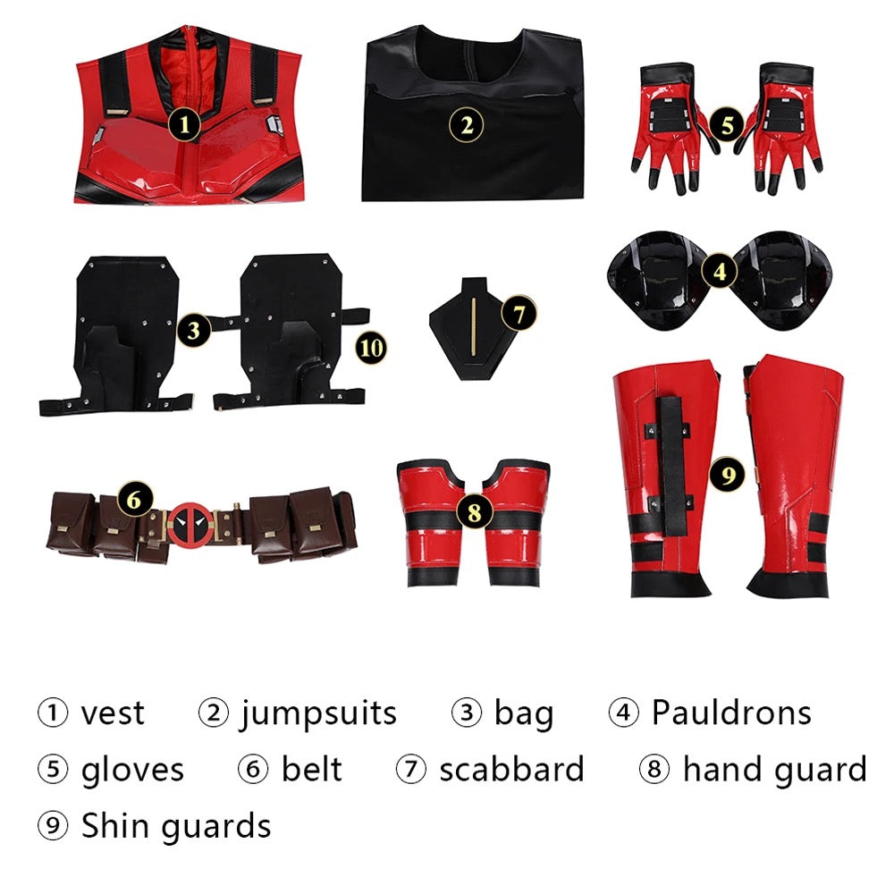 Deadpool Cosplay (High End Version) - (PRE-ORDER)