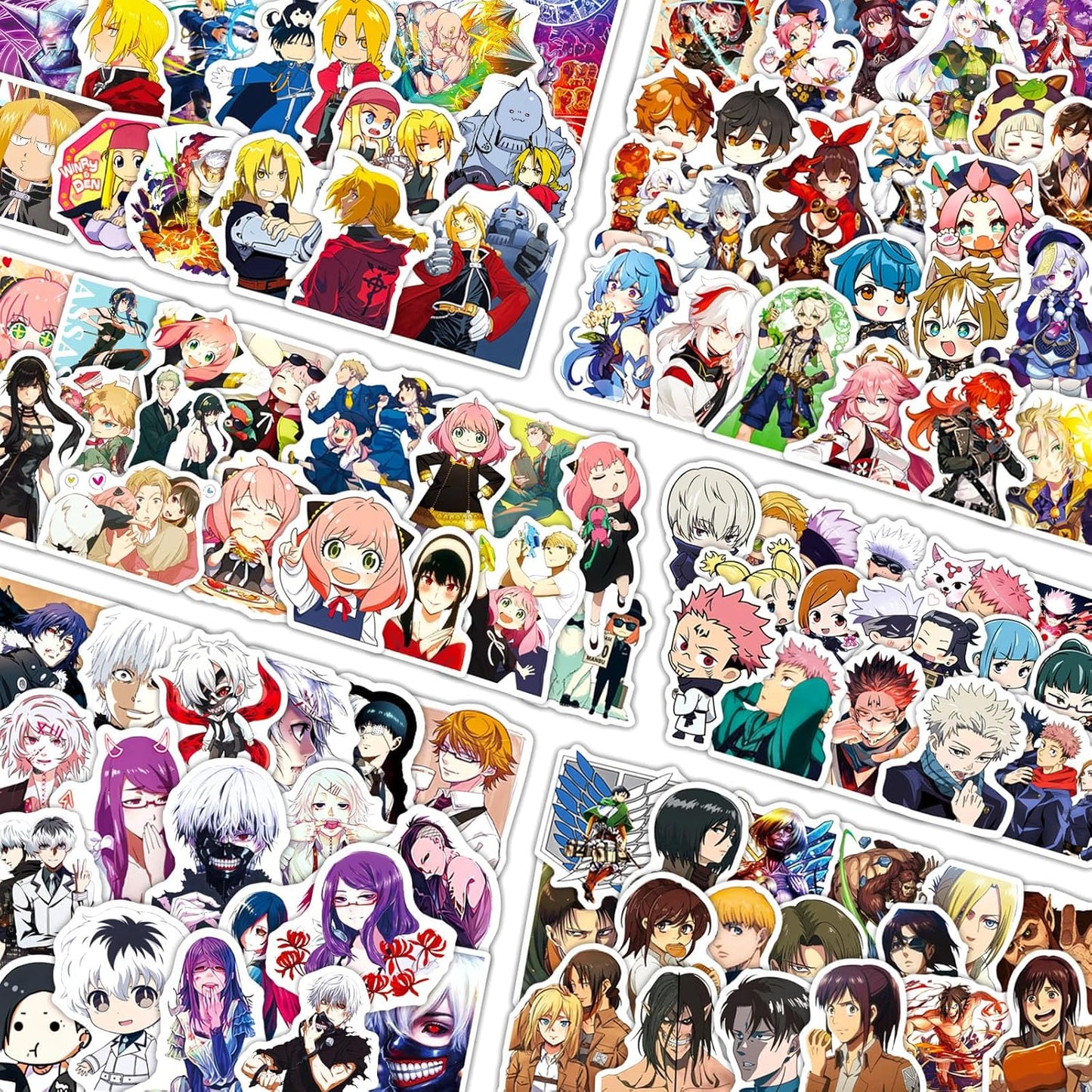 Anime Sticker Sheets