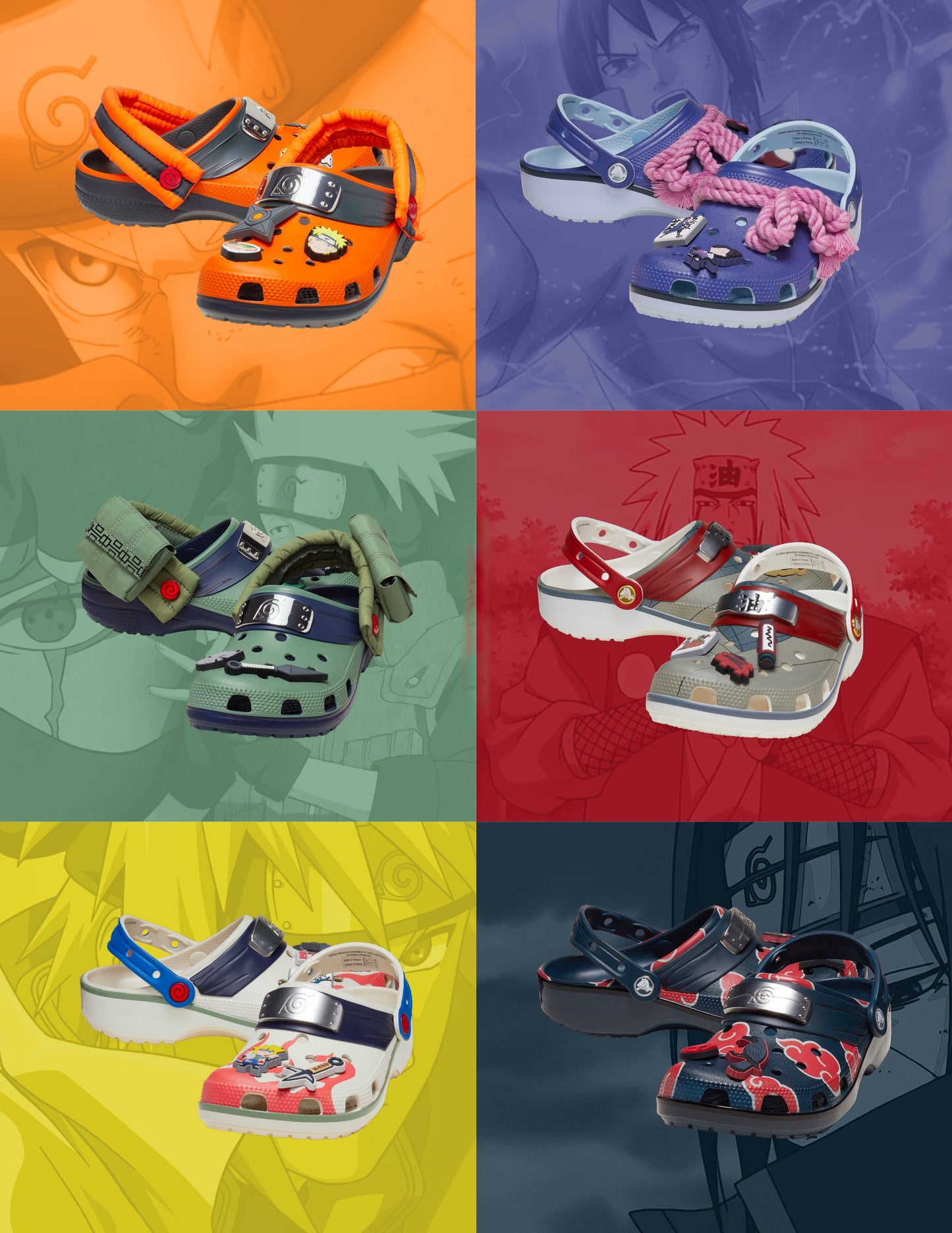 Naruto Shippuden Crocs