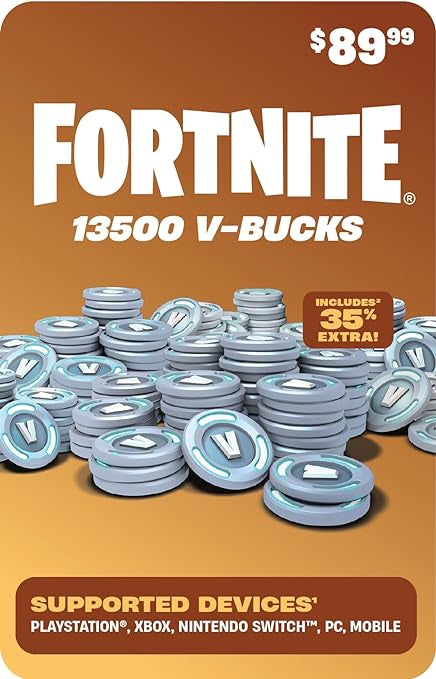 Fortnite V-Bucks Gift Card (DEC 10th Temporarily Unavailable)