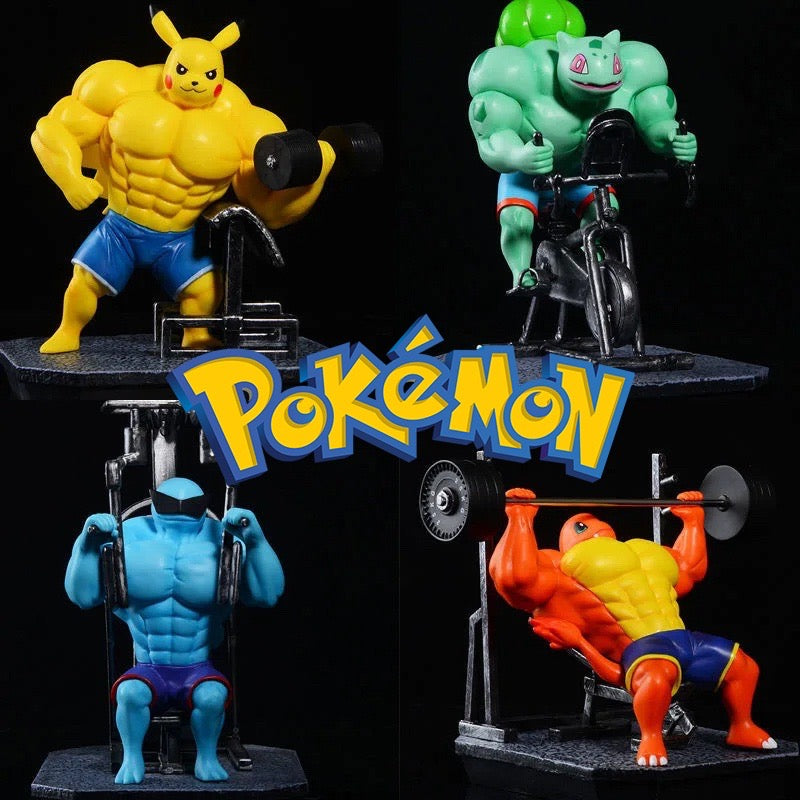 Pokémon Muscle Figures