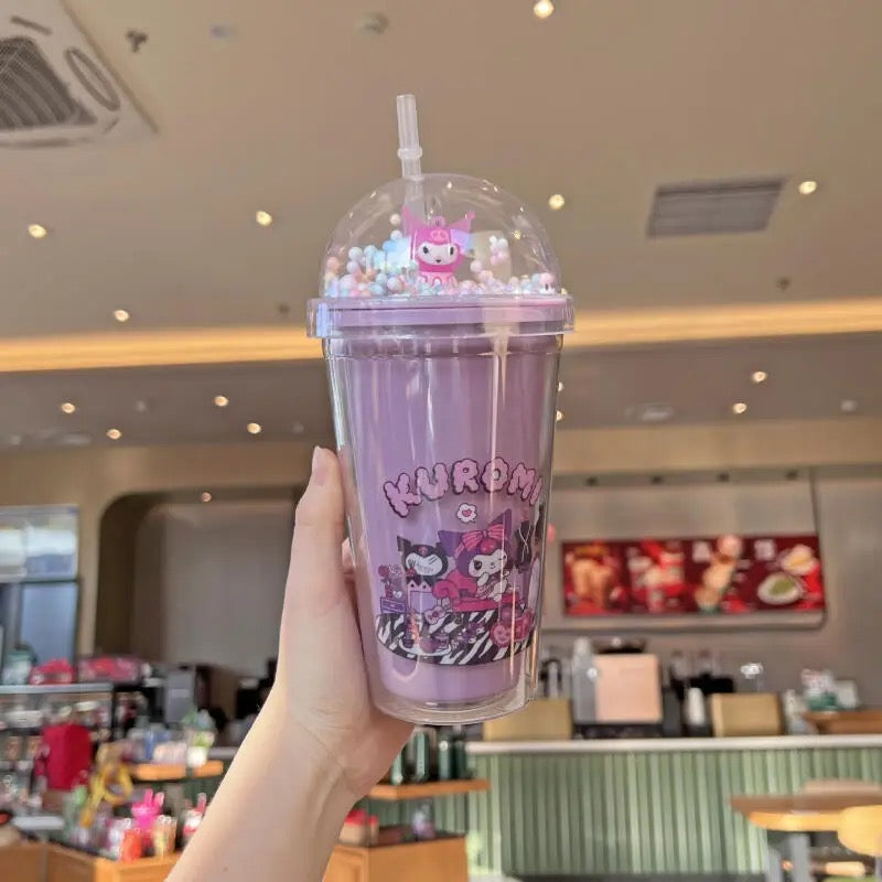 Sanrio Cup with Figure Topper