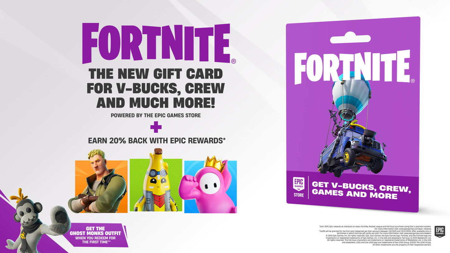 Fortnite Gift Card