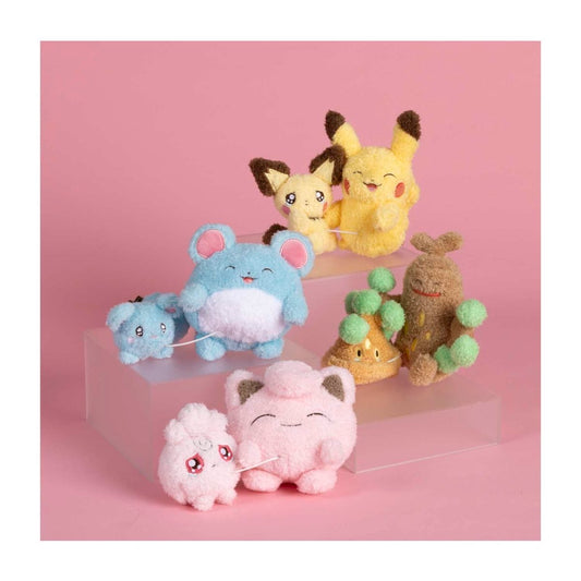 Pokémon Igglybuff & Jigglypuff Sweet Support Plush