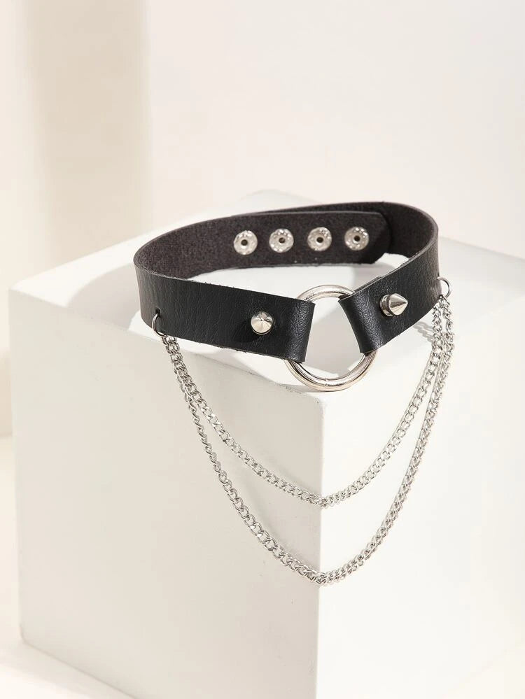 Spike Chain Choker