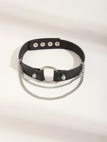 Spike Chain Choker