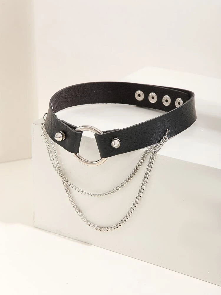 Spike Chain Choker