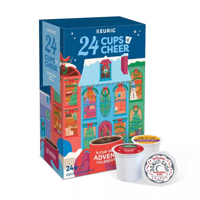 Keurig® 24 Cups of Cheer Advent Calendar