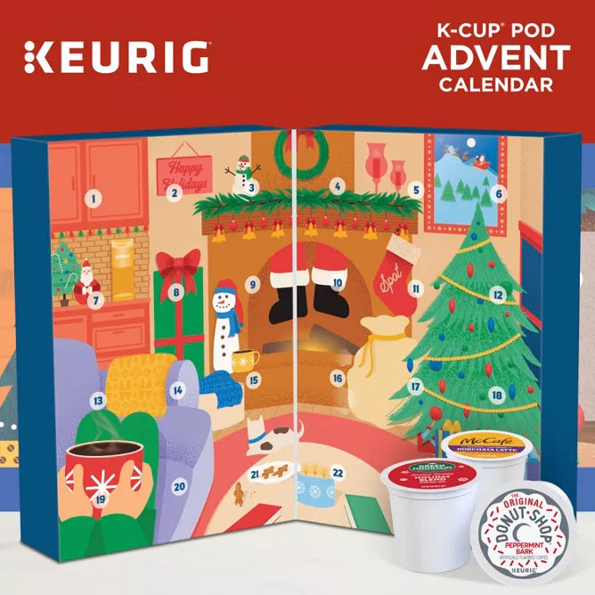 Keurig® 24 Cups of Cheer Advent Calendar