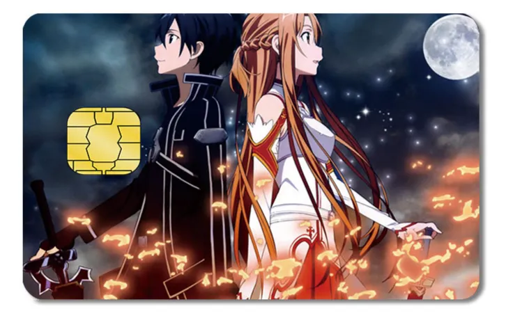 Diseño de tarjeta VISA de Sword Art Online