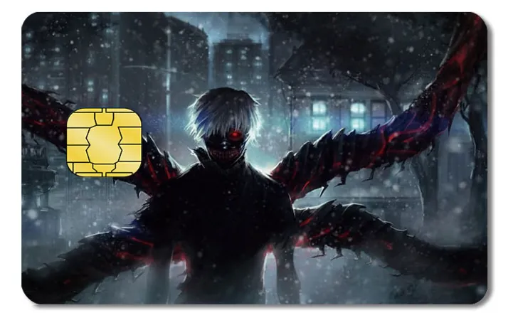 Diseño de tarjeta VISA Tokyo Ghoul