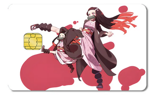 Demon Slayer VISA Card Skin