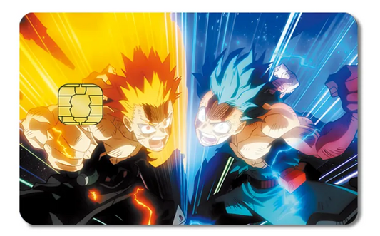 Diseño de tarjeta VISA My Hero Academia