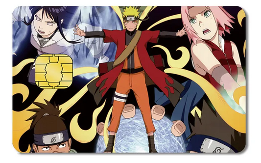 Naruto VISA Card Skin