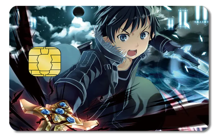 Diseño de tarjeta VISA de Sword Art Online