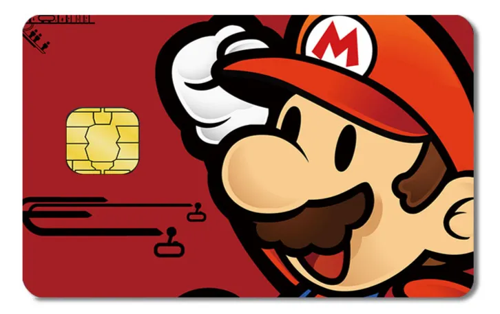 Diseño de tarjeta Nintendo VISA