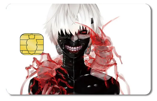 Diseño de tarjeta VISA Tokyo Ghoul