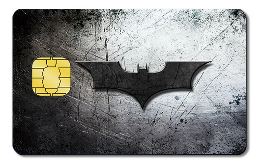 Diseño de tarjeta VISA de Batman