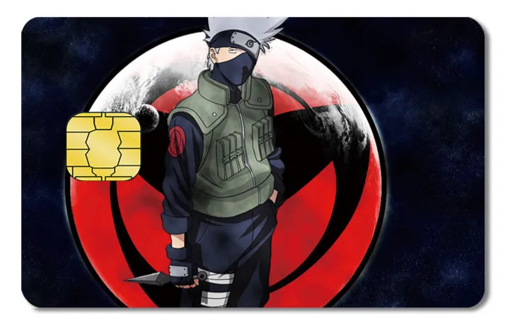 Diseño de tarjeta VISA de Naruto