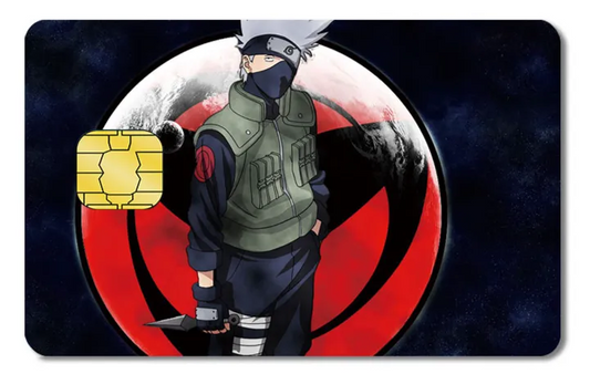 Diseño de tarjeta VISA de Naruto