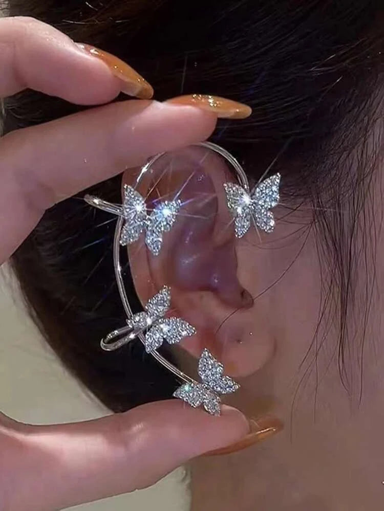 Estilo de oreja de mariposa kawaii