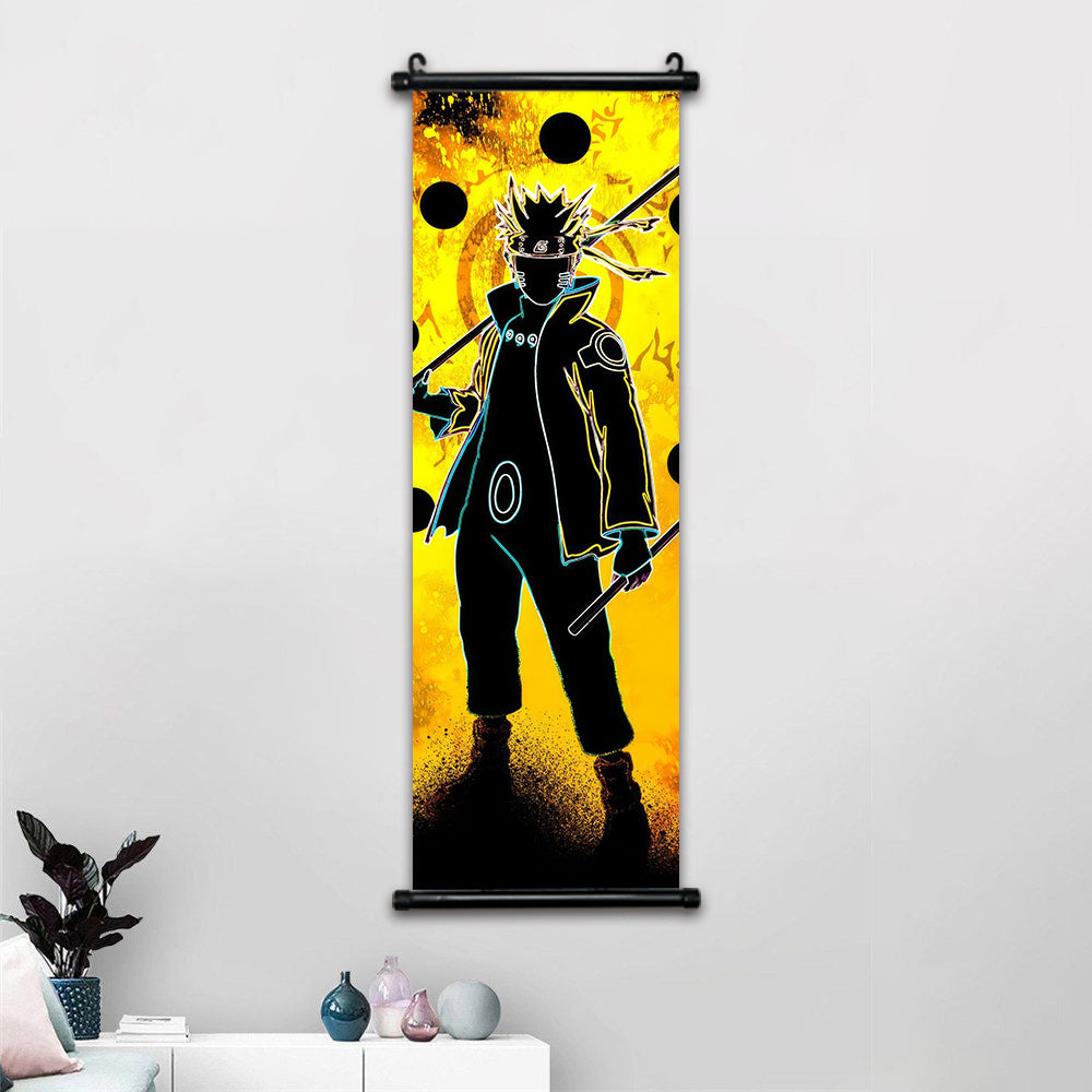 Póster enrollable de pared de Naruto Shippuden