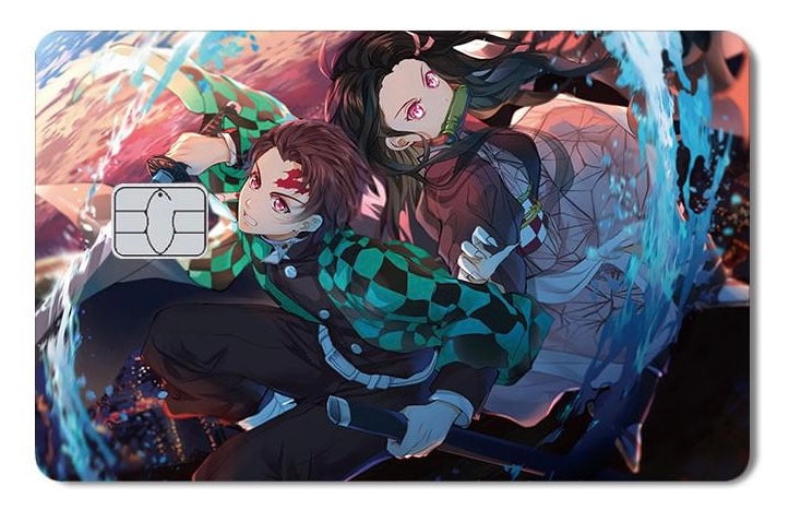 Demon Slayer VISA Card Skin