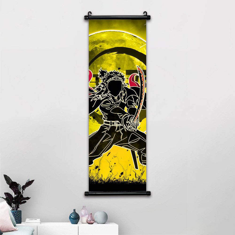 Póster enrollable de pared de Demon Slayer