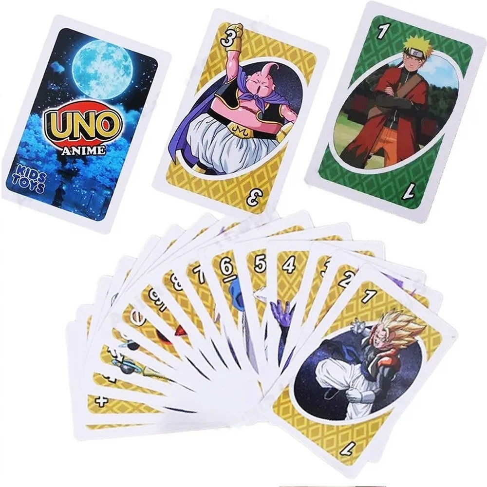 ¡ONU! Juego de cartas de anime (2PKS)