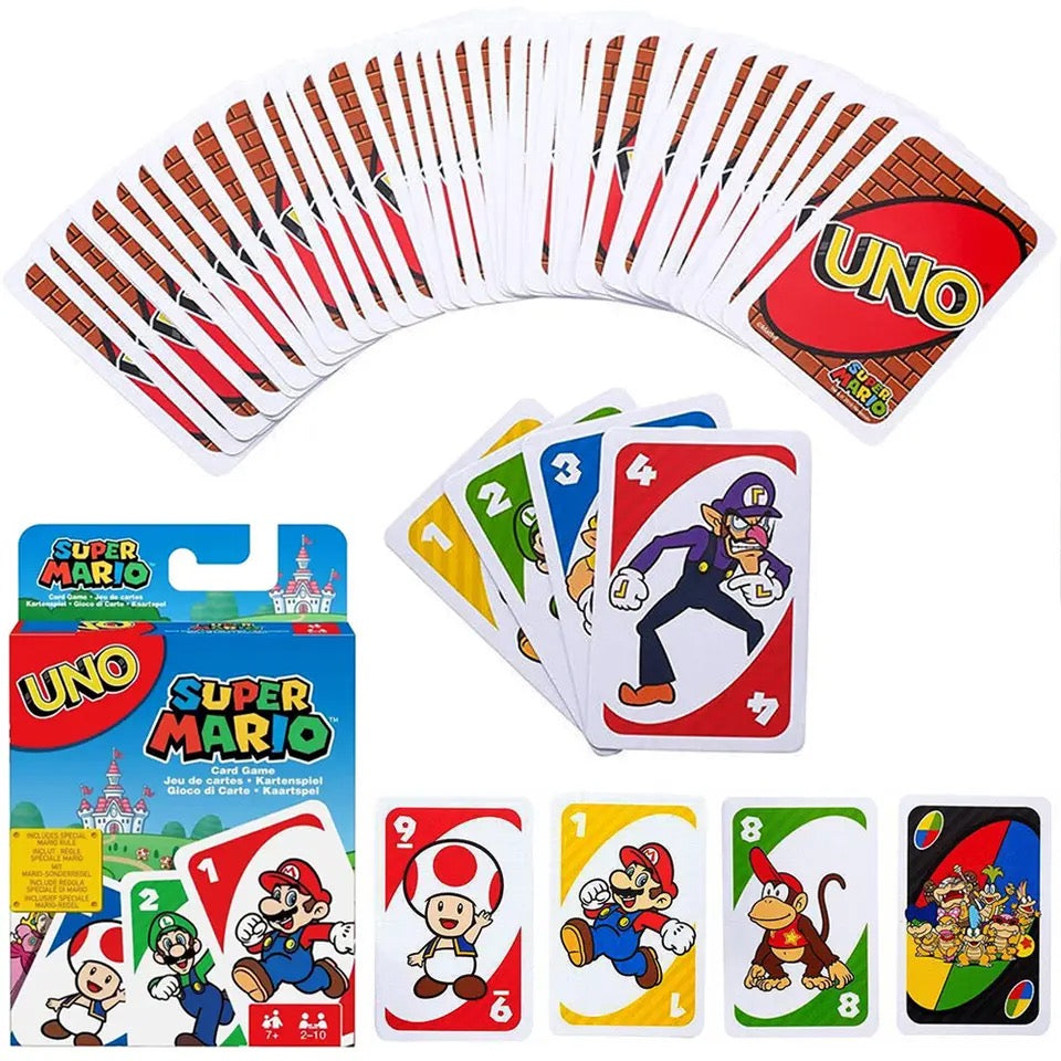 ¡ONU! Juego de cartas Super Mario Bros. (2PKS)