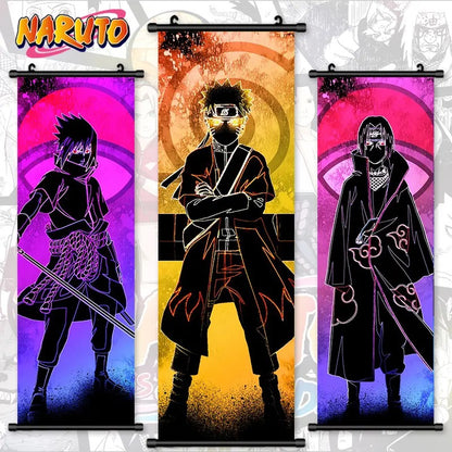 Póster enrollable de pared de Naruto Shippuden