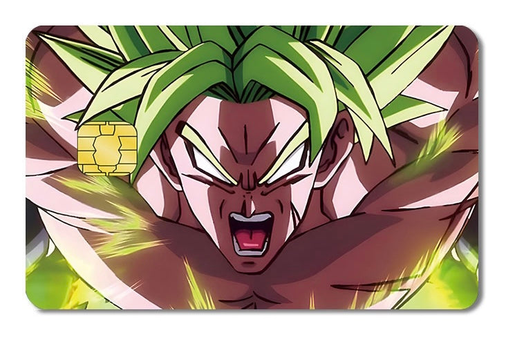 Diseño de tarjeta VISA de Dragon Ball Super