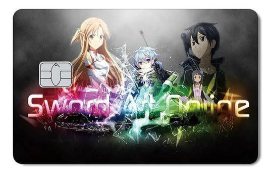 Diseño de tarjeta VISA de Sword Art Online