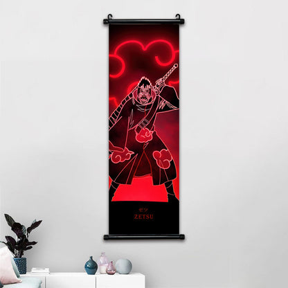 Póster enrollable de pared de Naruto Shippuden