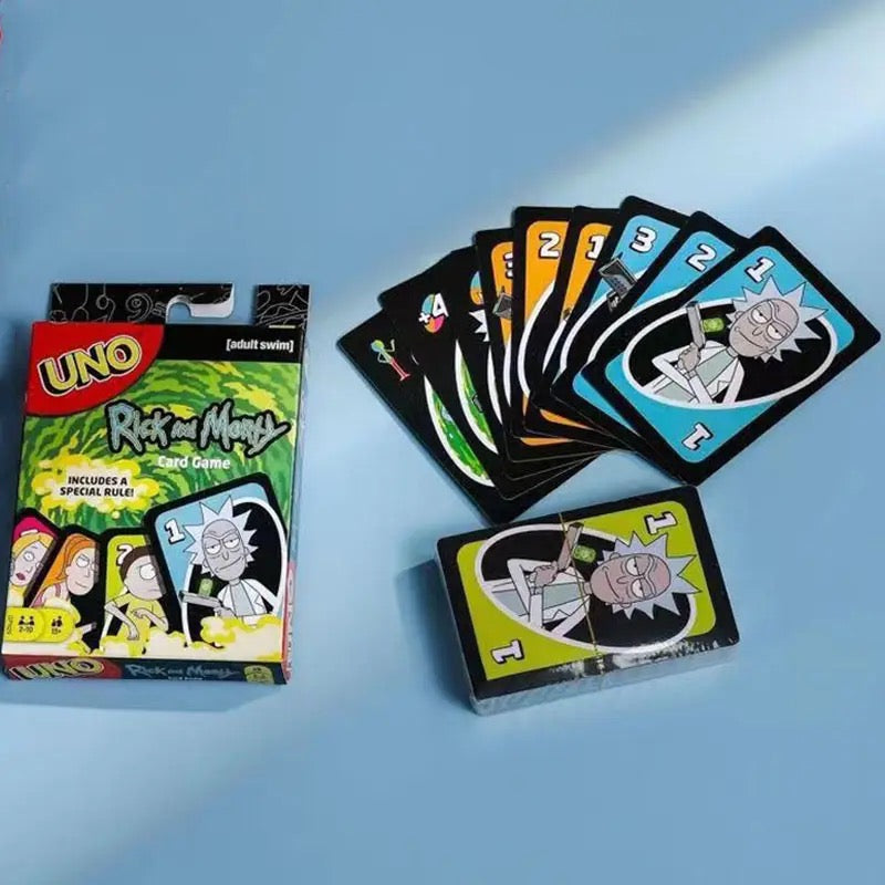 ¡ONU! Juego de cartas Rick y Morty (2PKS)