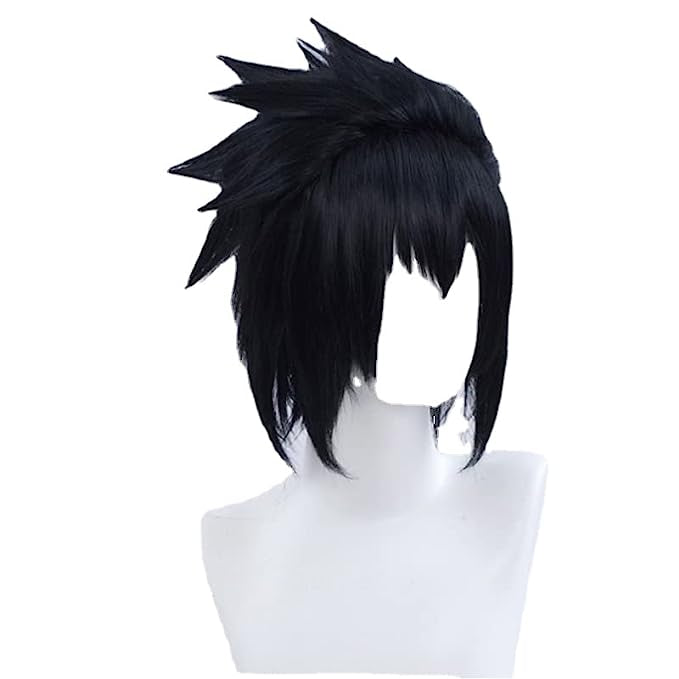 Naruto Cosplay Wig (Sasuke)