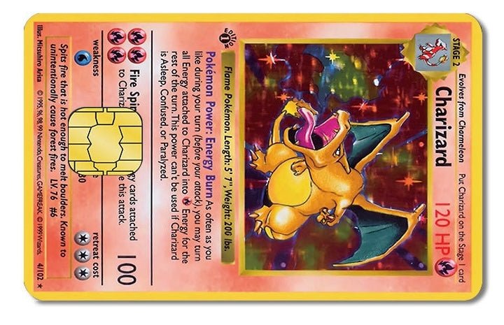 Diseño de tarjeta VISA Pokémon