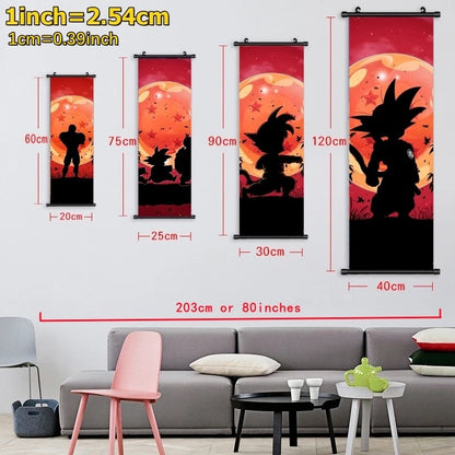 Dragon Ball Super Wall Scroll Poster