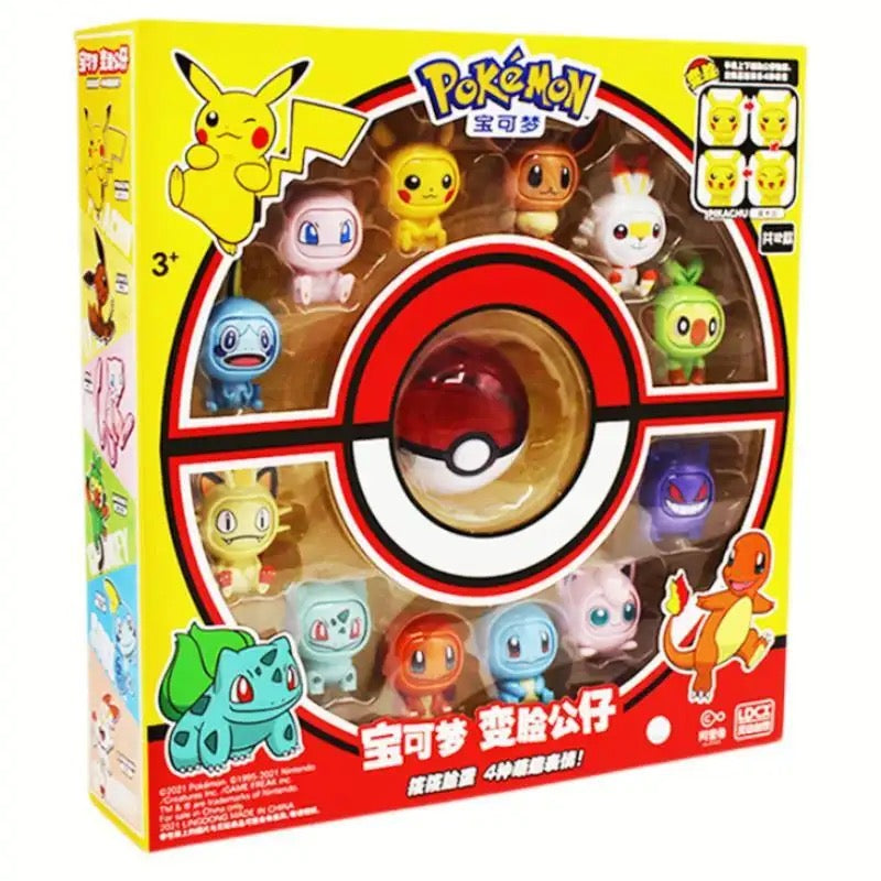 Minifiguras del set de caja Pokémon